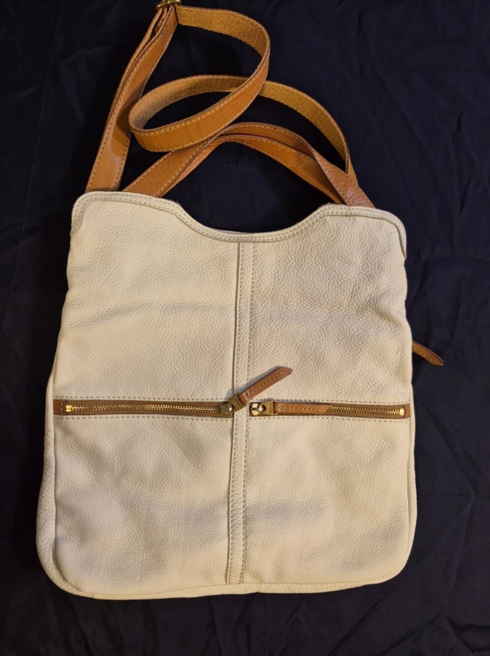 Fossil Erin Foldover Crossbody Satchel